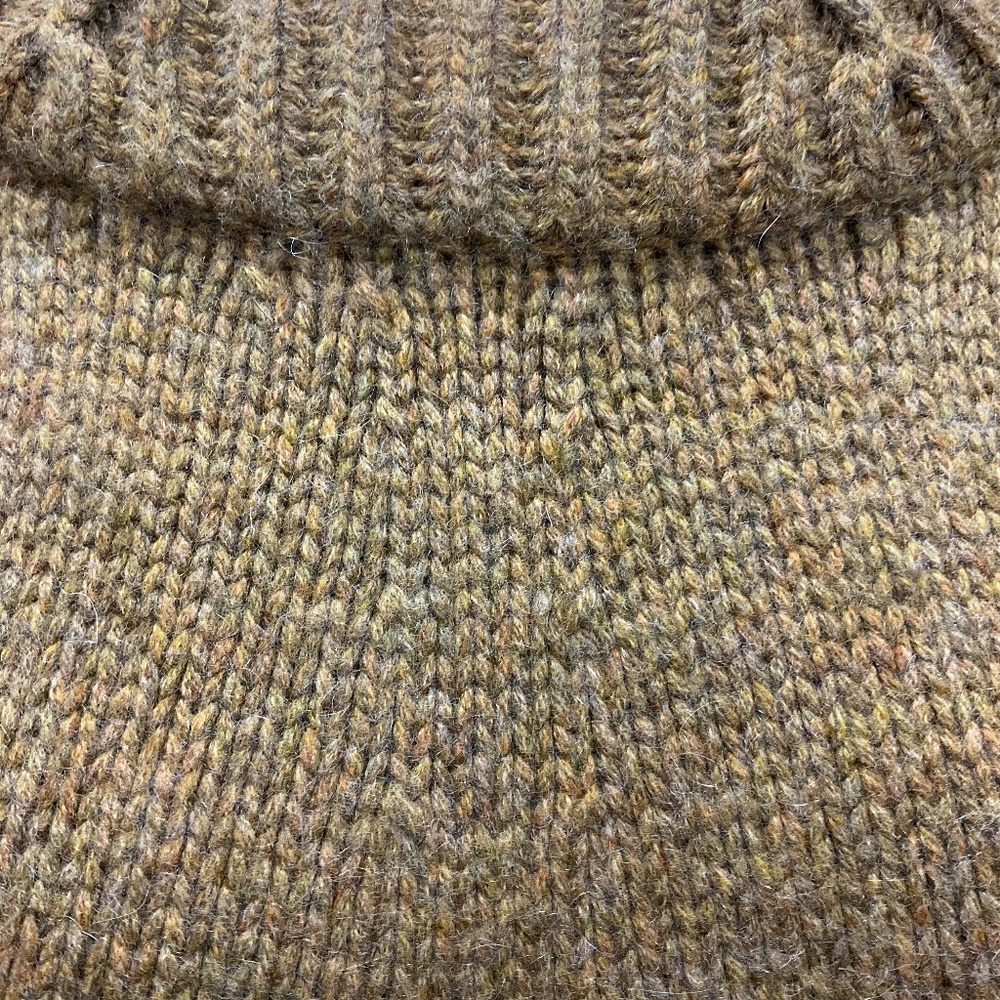 KHAITE GOLD CUT OUT DETAIL CROPPED KNIT SWEATER - Picture 4 of 5
